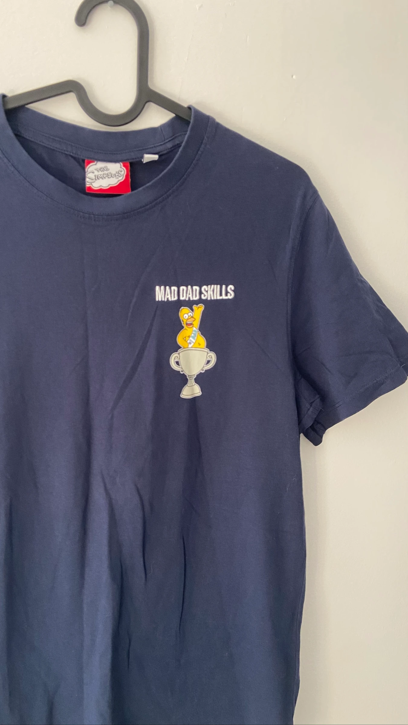 Camiseta Los Simpson azul marino Celio Disney Nueva – photo 3